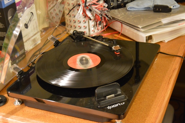 No, we are not too young to know what having a record player around is like....